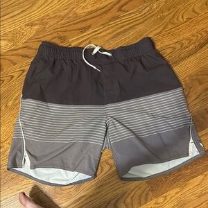 Men's Gray Swim Shorts